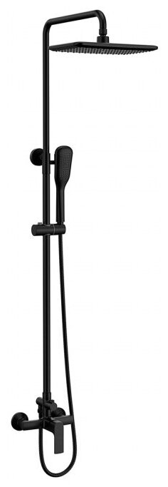 Смеситель для душа Lemark Ursus черный LM7260BL