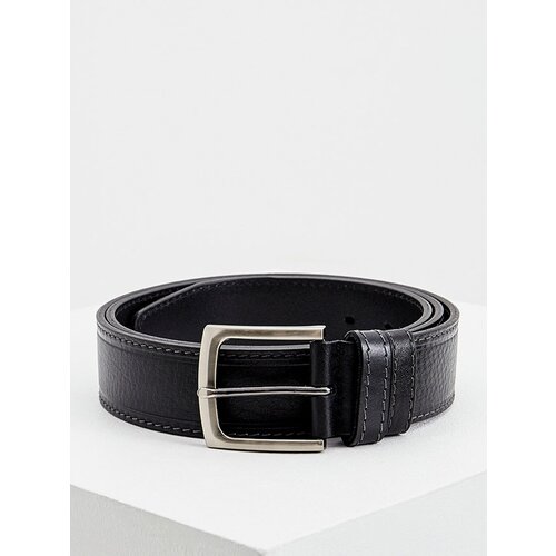 фото Ремень olio rosti, натуральная кожа, длина 120 см., черный