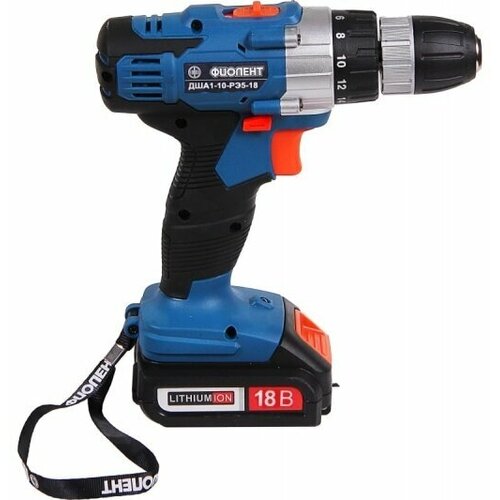 Шуруповерт аккумуляторный фиолент ДША1-10-РЭ4-18 В 9190₽