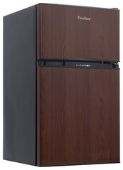 Холодильник TESLER RCT-100 WOOD, Объем 95(65+30) Цвет дерев.45,5х54х83,2см
