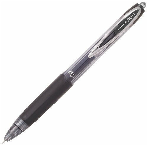 Uni Mitsubishi Pencil Ручка гелевая Signo 207, 0.7 мм (UMN-207), черный цвет чернил, 1 шт.