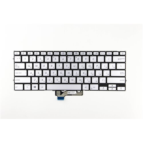 Клавиатура для Asus X431FA Silver p/n: 9Z. NFKBN. C01 NSK-WRCBN_US HQ21011920000 клавиатура для asus x512da f512da silver p n