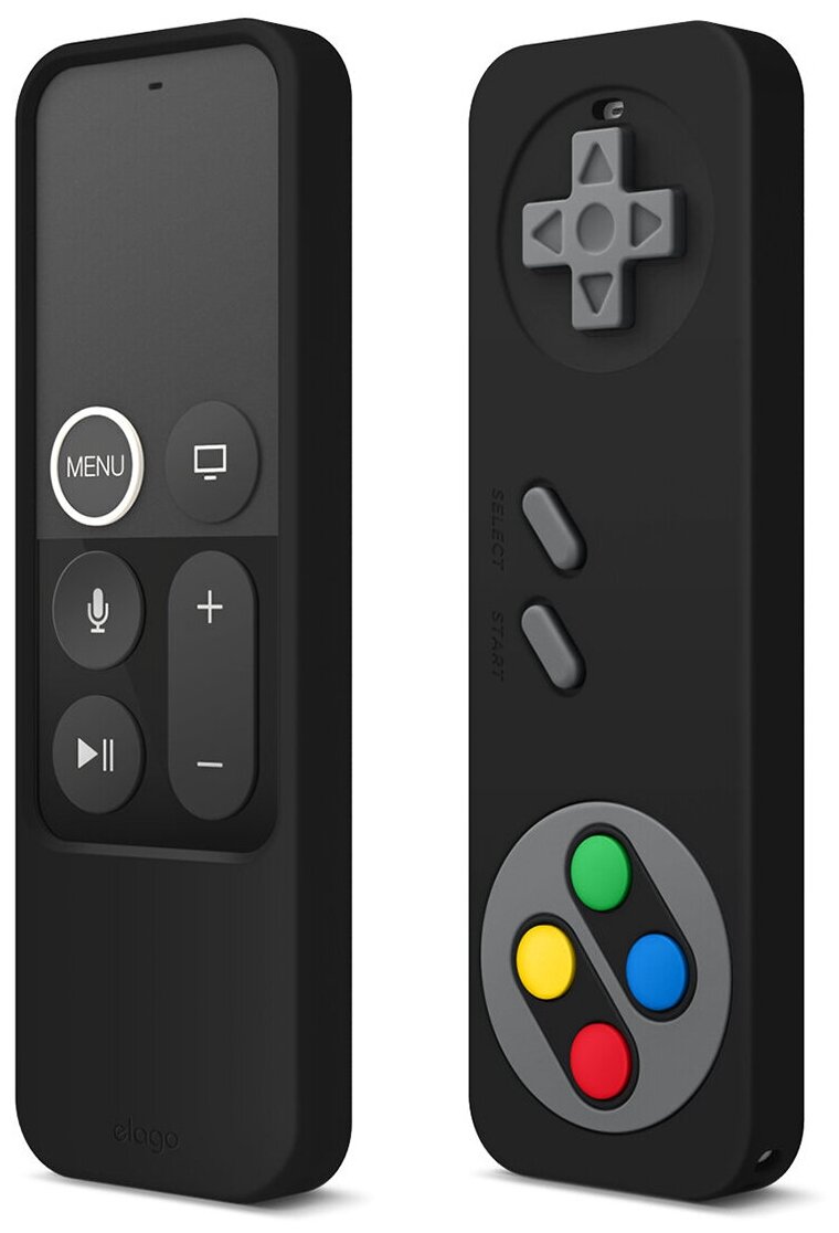 Чехол Elago R4 Retro Case для пульта Apple TV Remote цвет Черный (ER4-BK)