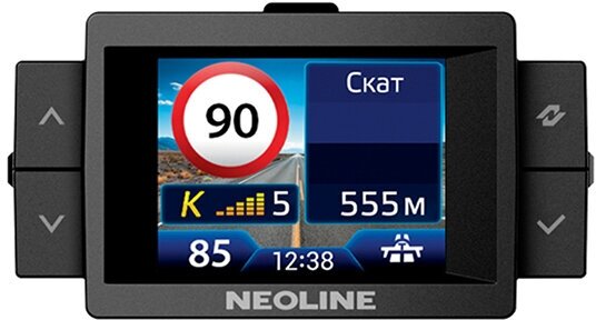 Neоline Автомобильный видеорегистратор с радар-детектором Neoline X-COP 9100z GPS Black черный