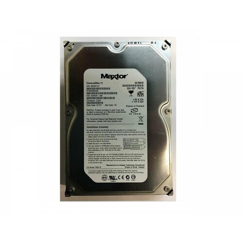 Жесткий диск Maxtor 6A200V0 200Gb 7200 IDE 3.5 HDD жесткий диск maxtor 9ds011 80gb 7200 ide 3 5 hdd