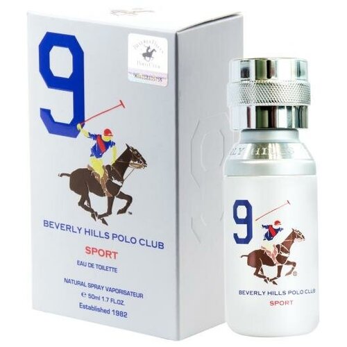 Beverly Hills Polo Club men Sport 9 Туалетная вода 50 мл.