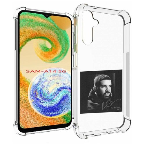 чехол mypads drake scorpion для samsung galaxy a14 5g задняя панель накладка бампер Чехол MyPads Drake - Scorpion для Samsung Galaxy A14 4G/ 5G задняя-панель-накладка-бампер