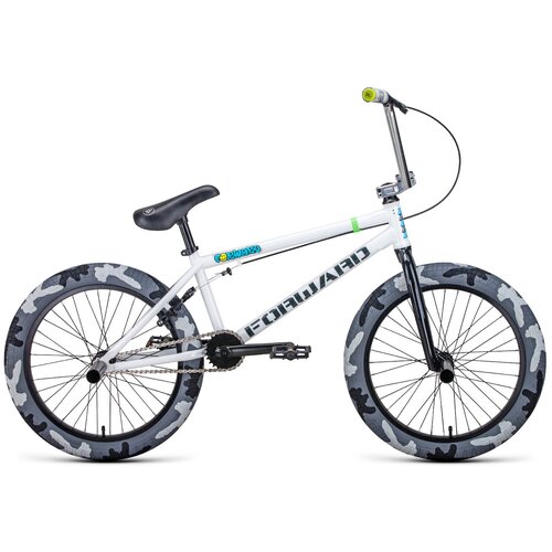 Велосипед BMX Forward ZIGZAG 20 (2022), 20" белый