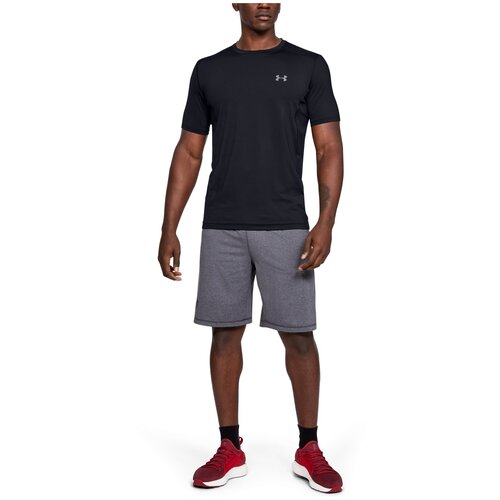 фото Футболка under armour raid short sleeve t-shirt черный xs 1257466-001
