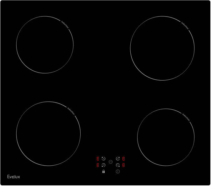 Электрическая варочная поверхность Evelux HEI 640 B