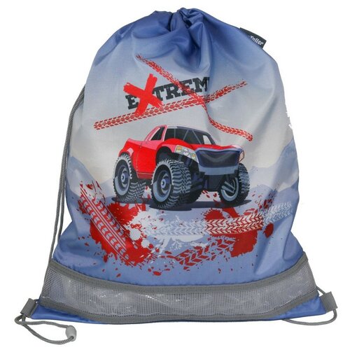 MagTaller Мешок для обуви Monster Truck 31816-18, голубой