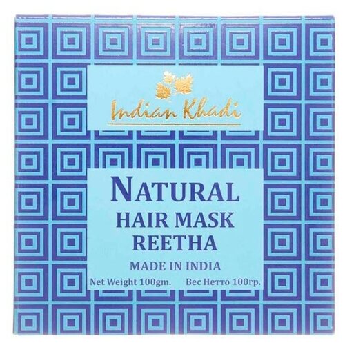 Натуральная маска для волос (hair mask) Ритха Indian Khadi | Индиан Кади 100г