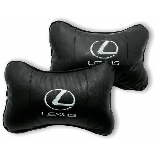 Подушка для шеи на сидение Lexus Black 2 шт 990₽