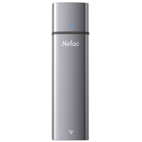 Внешний корпус Netac WH21 для SSD M.2 SATA to USB Type-C алюминий-пластик (NT07WH21-30C0)