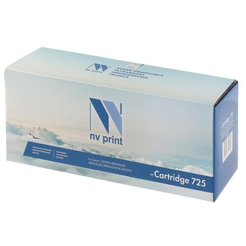 комплект 5 шт картридж лазерный nv print nv 725 для canon lbp6000 6020 6020b ресурс 1600 стр Комплект 5 шт, Картридж лазерный NV PRINT (NV-725) для CANON LBP6000/6020/6020B, ресурс 1600 стр.