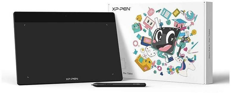 Графический планшет XPPen Deco Fun L черный (decofunl_bk) - фото №12