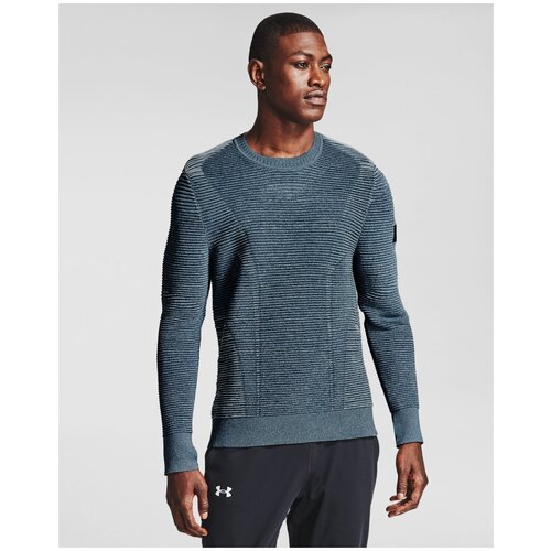 фото Футболка с длинным рукавом under armour intelliknit phantom 2.0 синий lg 1354397-467