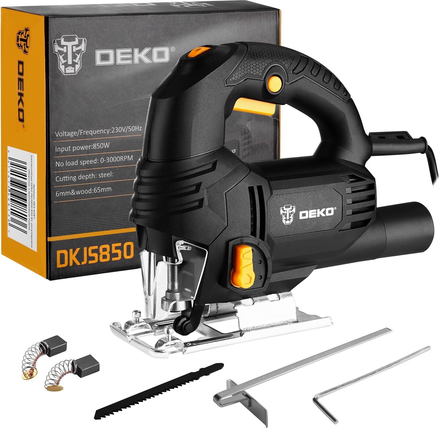 фото Лобзик Deko DKJS850 850Вт 3000ходовмин от электросети