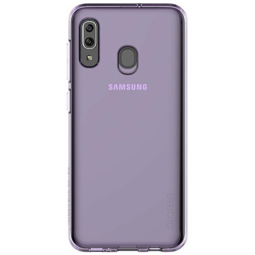 фото Чехол-накладка araree gp-fpa205kda для samsung galaxy a20 sm-a205f фиолетовый