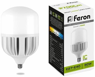 Лампа светодиодная Feron LB-65 25818 E27-E40 30W 4000K
