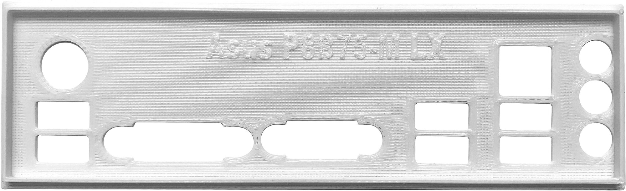 Заглушка для компьютерного корпуса к материнской плате Asus P8B75-M LX white