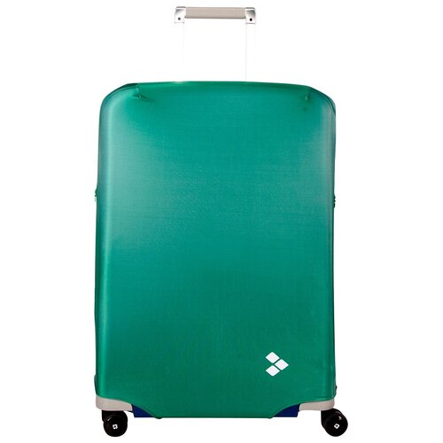 фото Чехол для чемодана routemark, размер l, зеленый