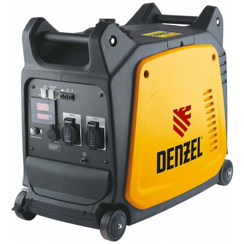 Бензиновый генератор Denzel GT-2600i, (2600 Вт) бензиновый генератор denzel gt 3500if