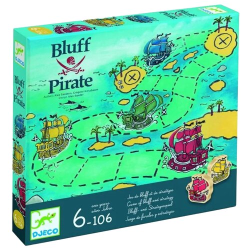 Настольная игра DJECO Bluff Pirate