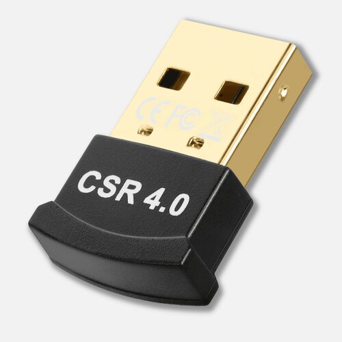 Адаптер блютуз для пк , беспроводной CSR USB Bluetooth 4.0 для компьютера , ноутбука , беспроводных наушников