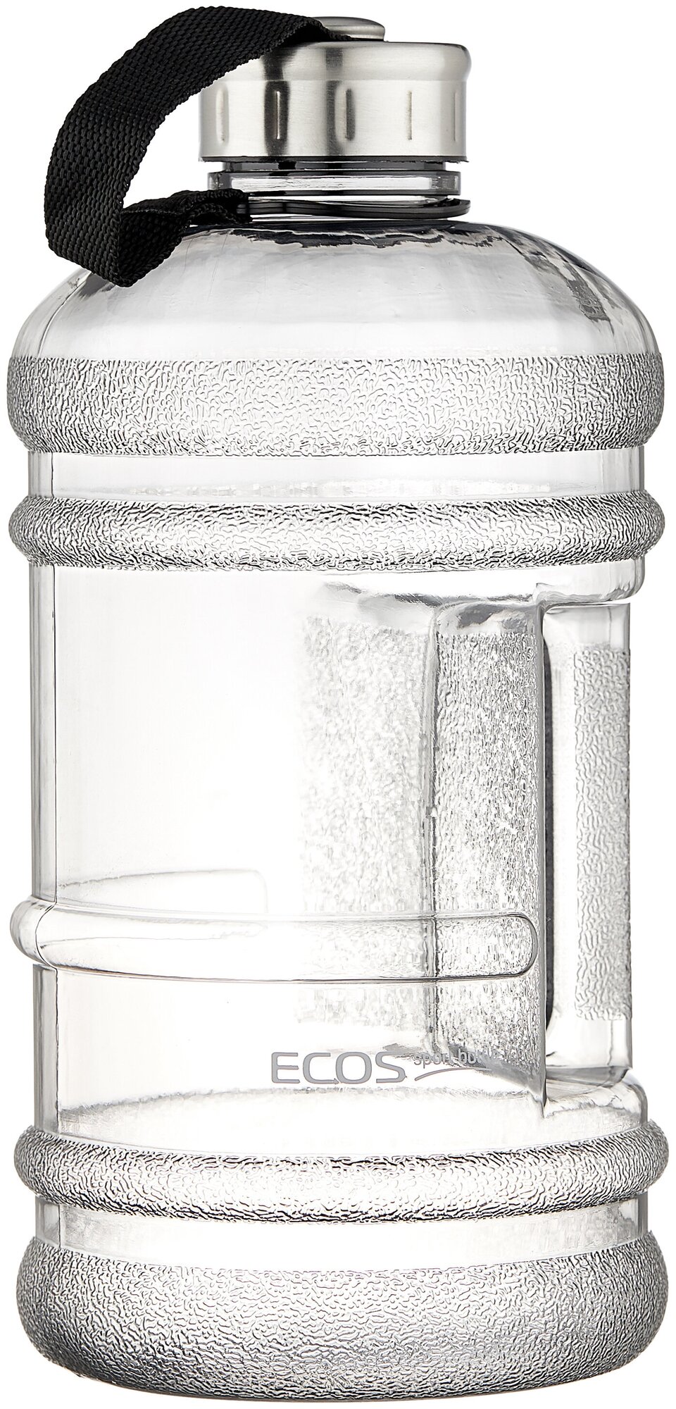 Бутылка (бак) Спортивная ECOS HG-23125, 2,2л,серый, 004733