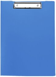 Berlingo Папка-планшет с зажимом А4, пластик, синий