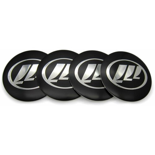 Наклейки на колесные диски и колпаки Лифан 54 мм алюминий сфера