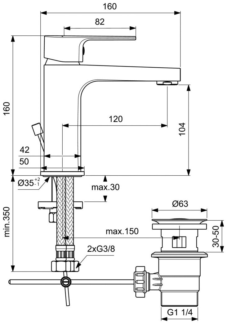 Комплект смесителей Ideal Standard - фото №5