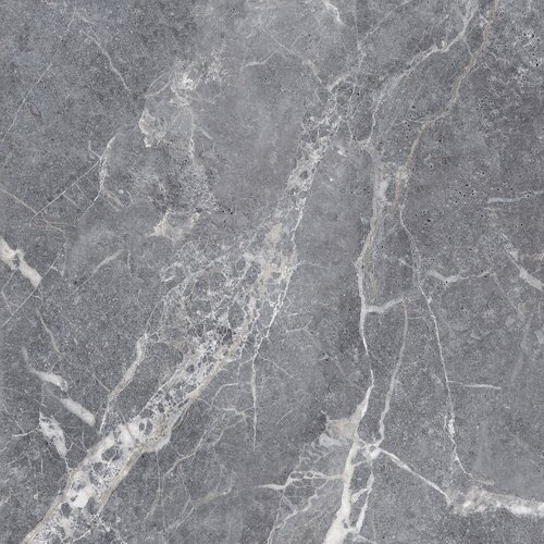 Плитка из керамогранита Kerranova Marble Trend K-1006/MR Silver river для стен и пола, универсально 60x60 (цена за 1.44 м2) керамогранит kerranova marble trend k 1003 mr crema marfil 60x60