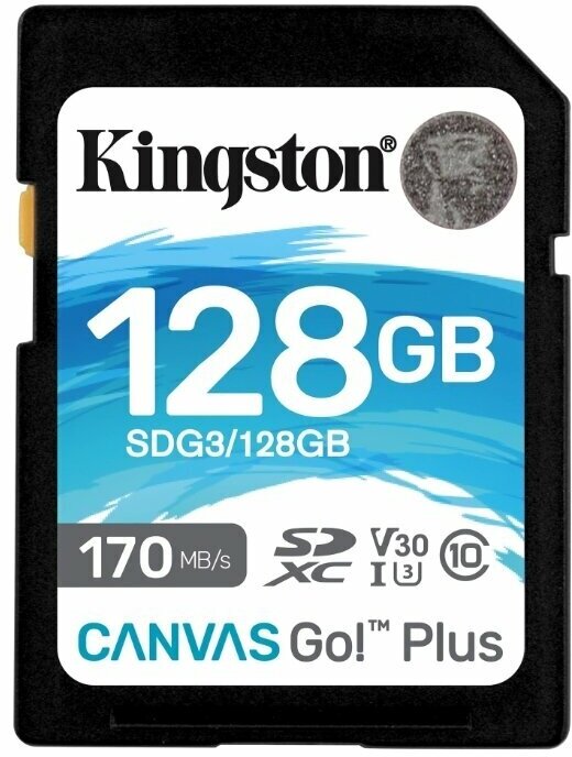 Карта памяти Kingston SDG3/128Gb