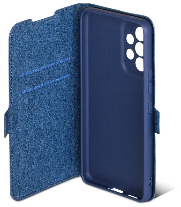 Чехол-книжка DF для Samsung Galaxy A53 (5G), sFlip-95, синий