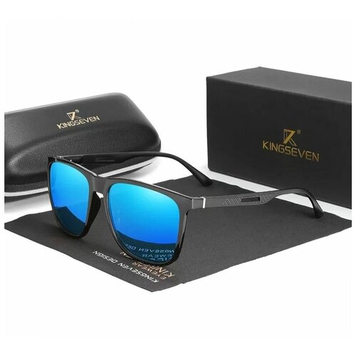 фото Очки солнцезащитные n7186_black_blue kingseven