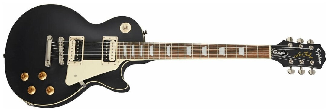 Электрогитара Epiphone Les Paul Classic Worn Ebony