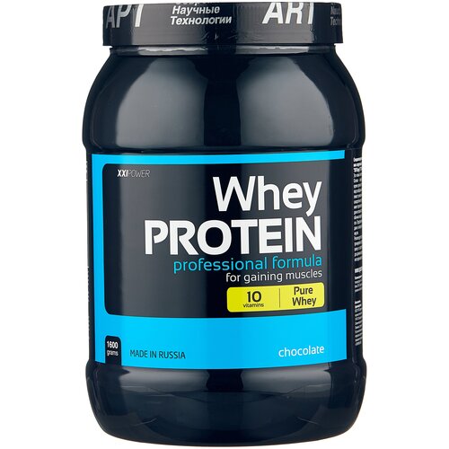 Протеин XXI Power Whey Protein, 1600 гр., шоколад протеин power pro whey protein 600 гр шоколад