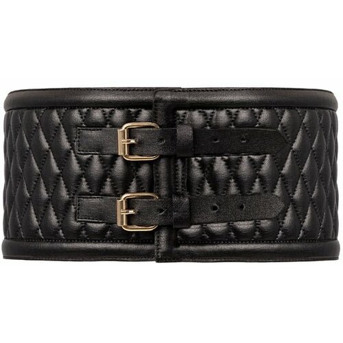 фото Ремень iblues, натуральная кожа, для женщин, черный