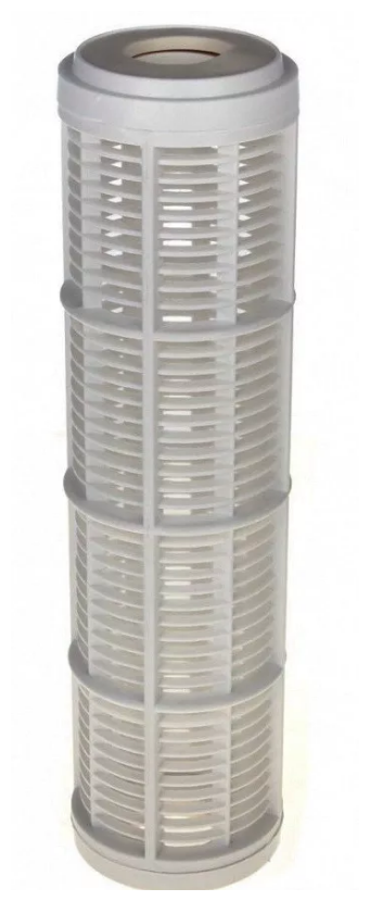 Картридж Kristal Filter Slim 10" SSN 50mcr, сетка нержавеющая сталь