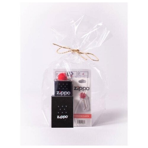 Набор из зажигалки 254B Zippo c топливом 125 мл и кремнями 8703₽