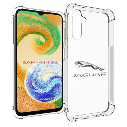 Чехол MyPads jaguar-3 для Samsung Galaxy A14 4G/ 5G задняя-панель-накладка-бампер чехол mypads kia киа 3 для samsung galaxy a14 4g 5g задняя панель накладка бампер