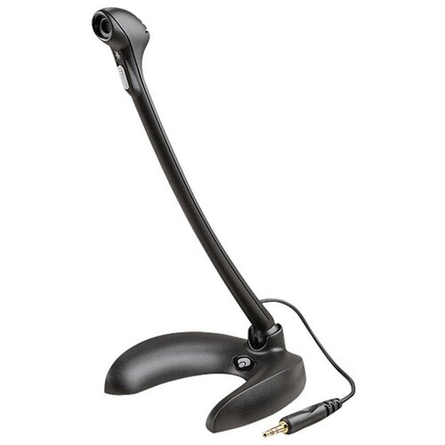 Микрофон Plantronics Audio 300 на подставке черный 100-8000Гц 3кОм -39 дБ кнопка включения 180900₽