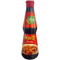 Китайский острый соевый соус Green lake 448 гр / красная крышка