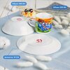 Фото #17 Набор детской посуды Доляна «Гонки», 3 предмета: кружка 230 мл, миска 400 мл, тарелка 18 см