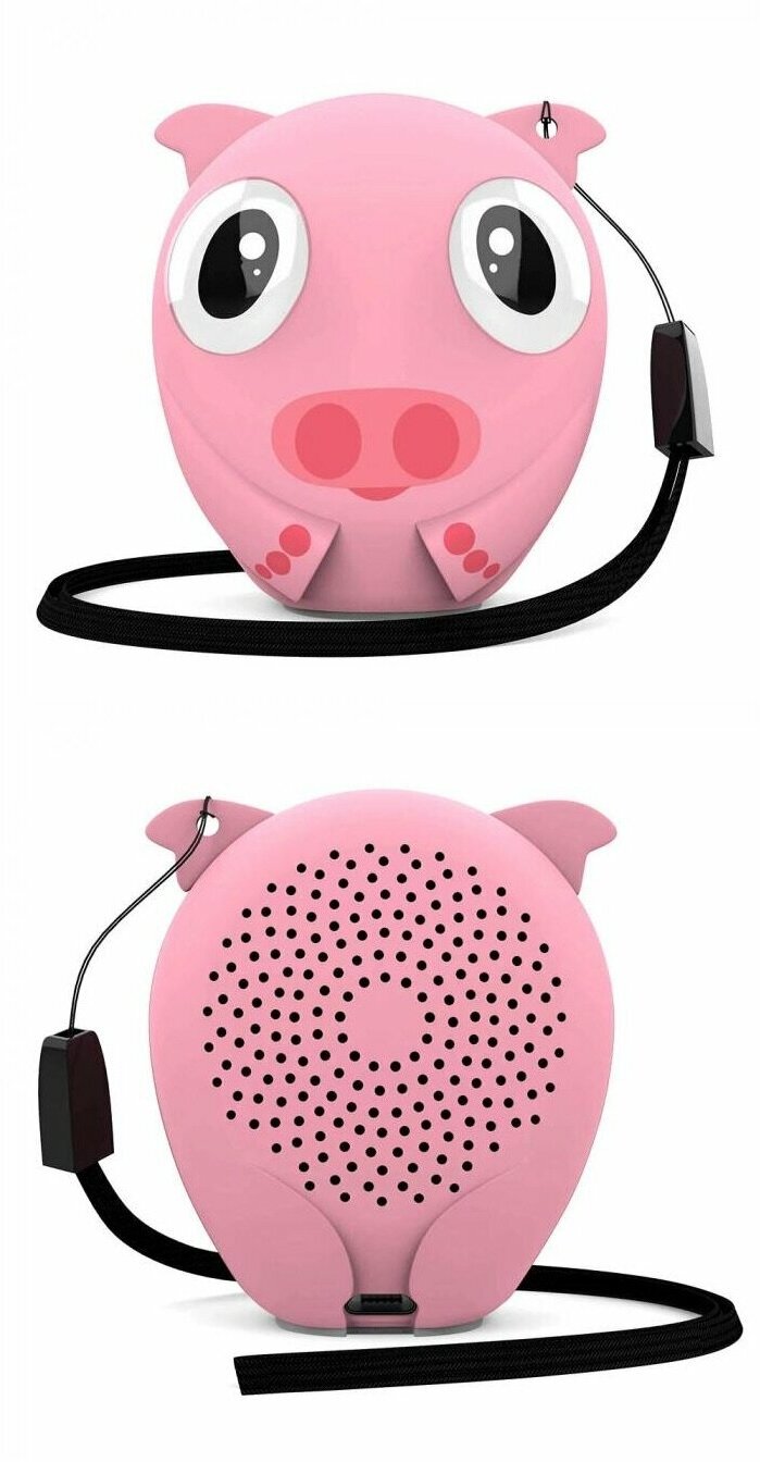 Portable speaker / Bluetooth колонка Hiper Zoo Music свинка H-OZ4