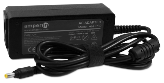 Блок питания Amperin AI-HP30 для нетбуков HP 19V 1.58A 4.0x1.7