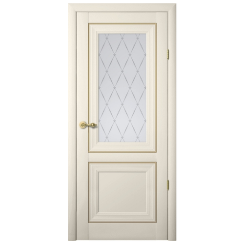 Дверь Verda (Verda). Межкомнатная дверь Прадо до Мателюкс - Ваниль, двери Верда 2000х600 дверь verda verda межкомнатная дверь прага глянец до стекло бронза мокко глянец двери верда 2000х600