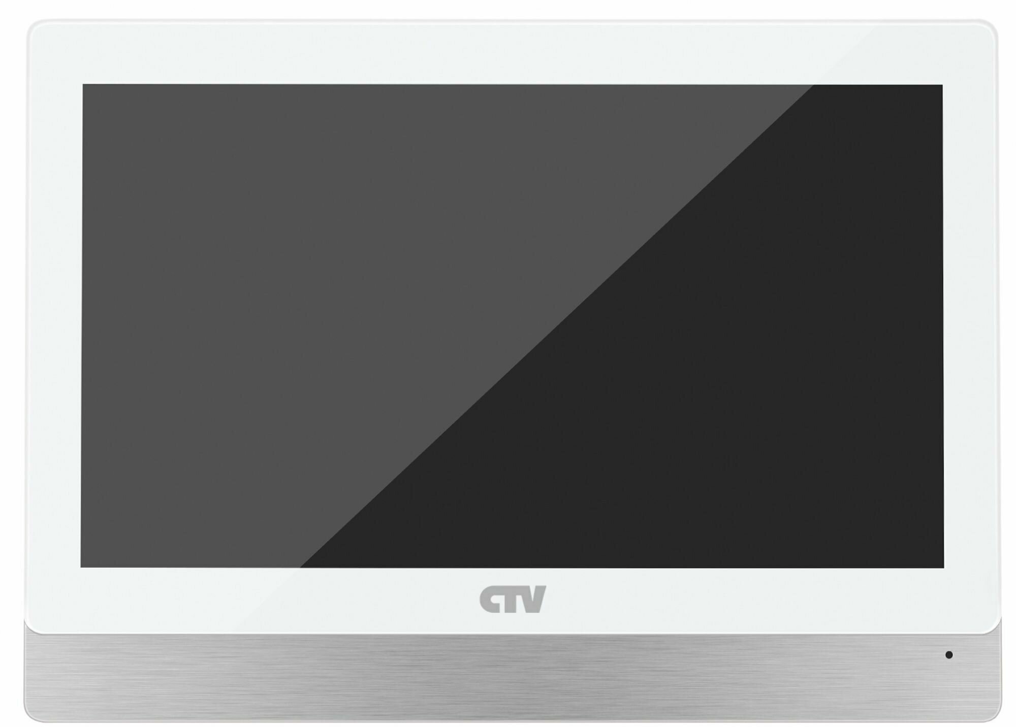 CTV-M4902 (белый) сенсорный 9" монитор видеодомофона формата AHD